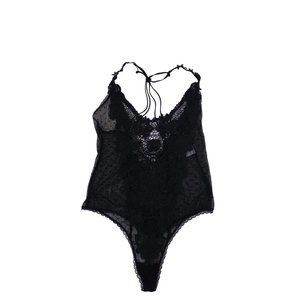 In bloom by Jonquil Black Lace teddy size small